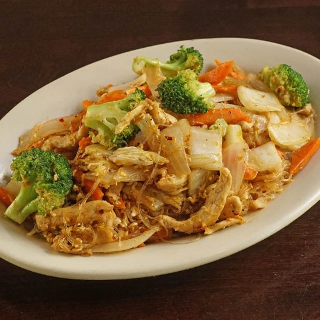 Bean Thread Noodle Stir Fry.