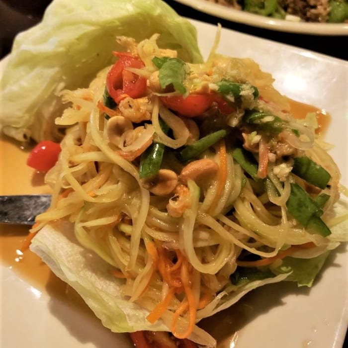 Green Papaya Salad.