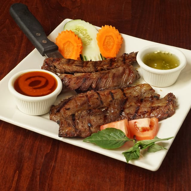 Grilled Beef Jerky.