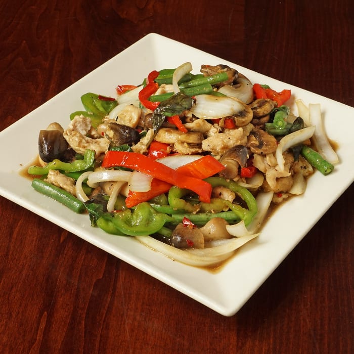 Pad Prig Bai Horapa.